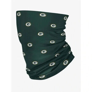 Green Bay Packers FOCO Gaiter Scarf NFL Football Fan‎ Gear Green - new